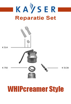 [2a] Kayser WHIPcreamer Style Reparatie Set
